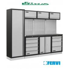 ARREDAMENTO MODULARE PER OFFICINA FERVI ART. A008D